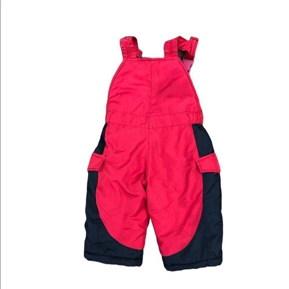 CARTER’S Heavyweight Skisuit Snow Suit Red and black Size 12 Months - Picture 2 of 6